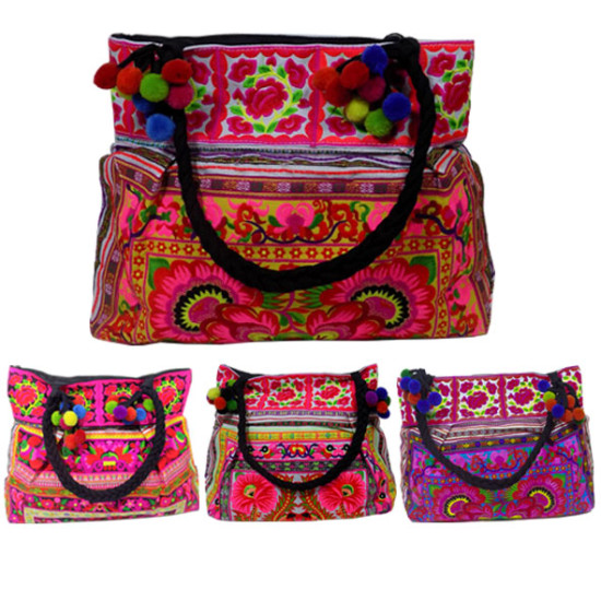 شنطة بناتي تطريز 4 لون رقم  0515-10