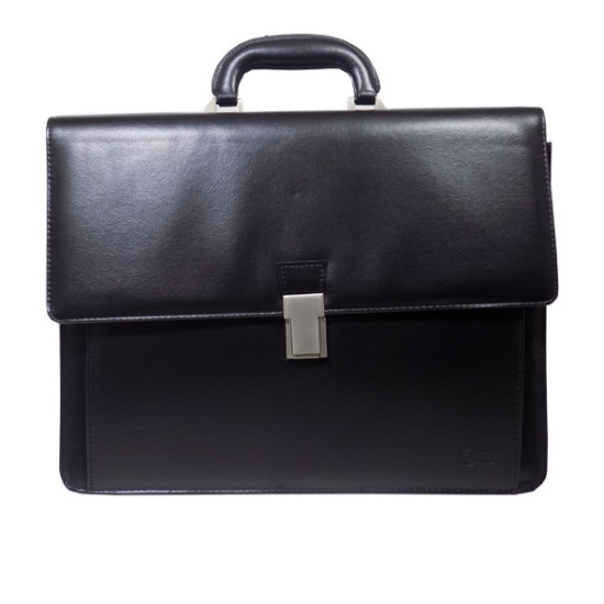 شنطة جلد يد أسود BF14004KM رقم 0605-10