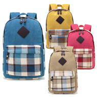 شنطة  مدرسية 2 طبقة ظهر طبي 17" مع جيبة لابتوب رقم 0837-10