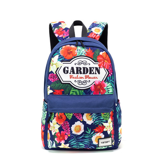 شنطة  مدرسية 42سم بناتي ظهر طبي  مع جيبة لابتوب رقم 0844-10