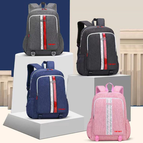 شنطة  مدرسية بناتي  2 طبقة ظهر طبي رقم 0909-10