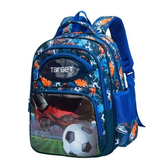 شنطة  ابتدائي ولادي  ظهر طبي 2 طبقة 14" رقم 0933-10