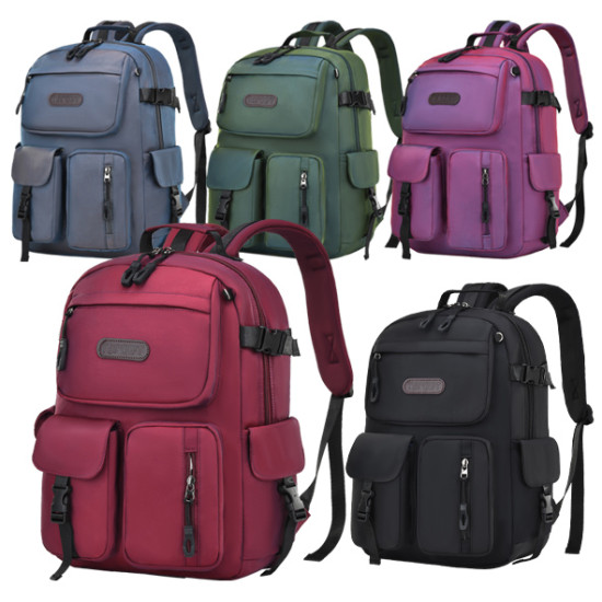 شنطة  مدرسية 2 طبقة ظهر طبي بناتي مع ميدالية 5 ألوان رقم 0971-10