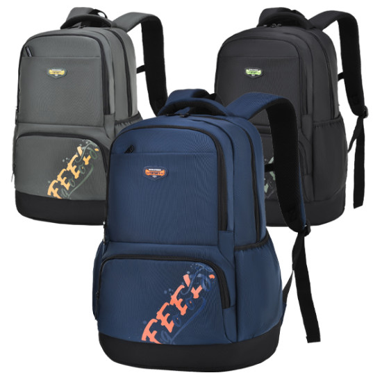 شنطة مدرسية ظهر طبي 3 ألوان 18" رقم ZD3159