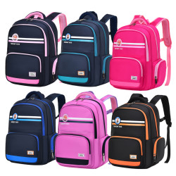 شنطة مدرسية ظهر طبي (لم تعرض)  6 ألوان 16.5" رقم 80090