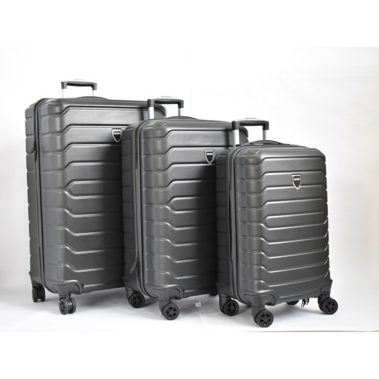 طقم شنط سفري 3 قطع عظم أسود 20"/24"/28" Arrow رقم 1701-10