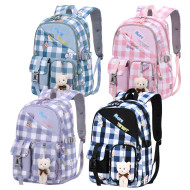 شنطة  مدرسية بناتي 2 طبقة رقم 9505