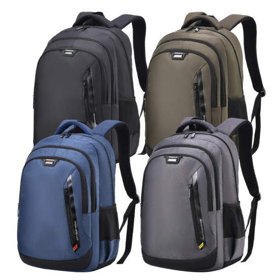 شنطة  مدرسية 2 طبقة ظهر طبي 4 ألوان رقم 3235