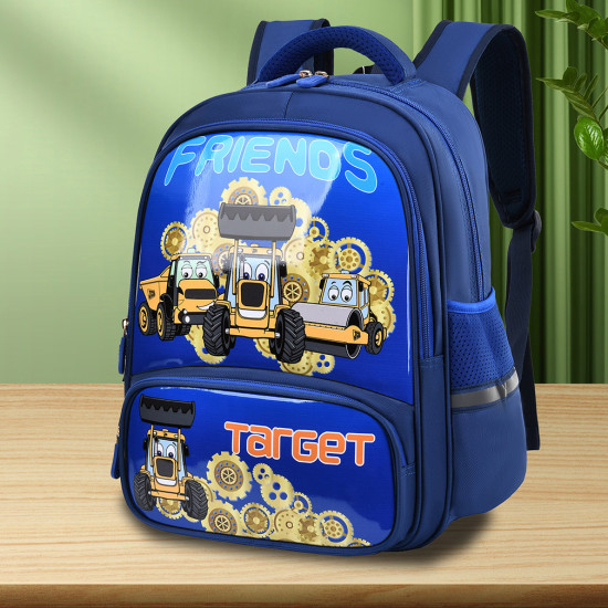 شنطة  ابتدائي 16 إنش 2 طبقة ظهر طبي رقم 14