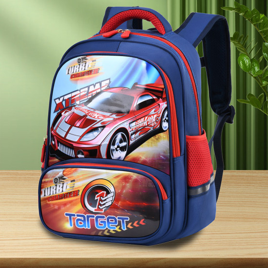 شنطة  ابتدائي 14 إنش 2 طبقة ظهر طبي رقم BH-0149