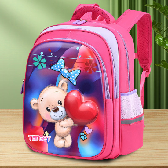 شنطة  ابتدائي 16 إنش 3D ظهر طبي 2 طبقة  رقم DA-56