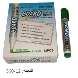قلم لوح أبيض أخضر  CROWN CBM-1000CH
