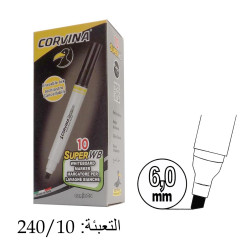 قلم لوح أبيض لون أسود  CARIOCA SUPERWB  M  رقم 42276/01