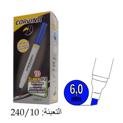 قلم لوح أبيض لون أزرق  CARIOCA SUPERWB  M  رقم 42276/02