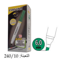 قلم لوح أبيض لون أخضر  CARIOCA SUPERWB  M  رقم 42276/04