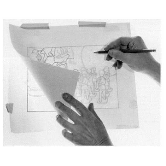 ورق تريسنج 40-45 غرام شفاف 100*70 *