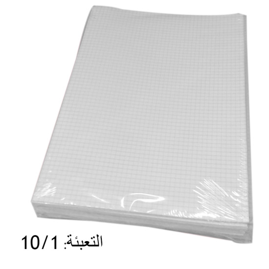 ماعون ورق مسطر فلسكاب 200 ورقة مربعات