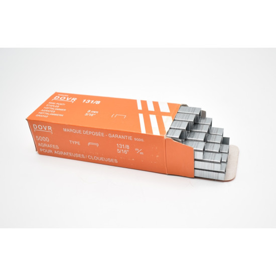 خريس ماكنة فرد علبة 4400 حبة رقم Gun Tacker staples no.  131/8