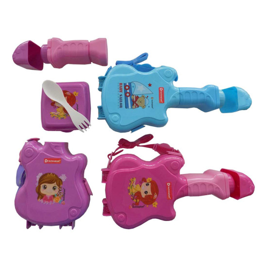 شنطة طعام مع مطرة ماء بلاستيك  جيتار رقم SB020