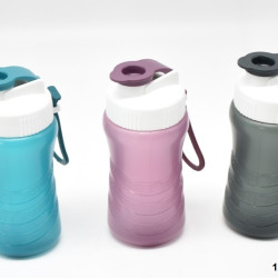 مطرة ماء 350 مل بلاستيك سادة 3 ألوان رقم NC030789