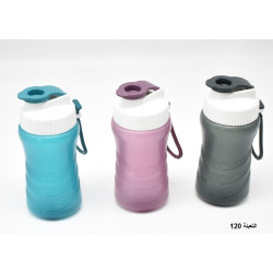 مطرة ماء 350 مل بلاستيك سادة 3 ألوان رقم NC030789