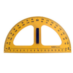 منقلة لوح مدرسي بلاستيك أصفر Tango