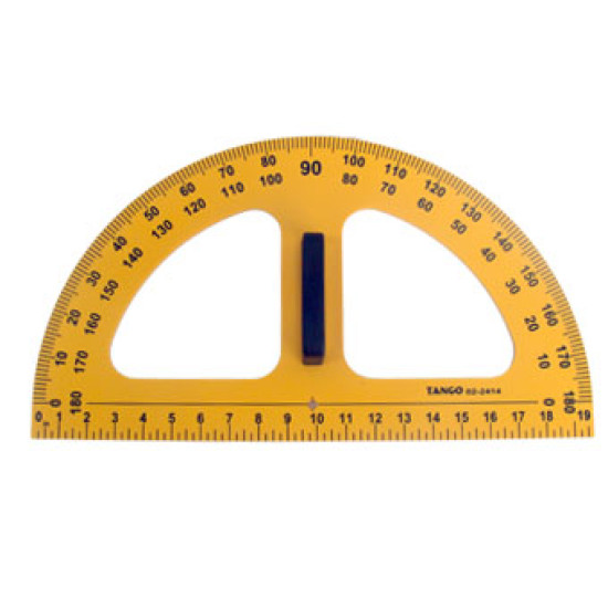 منقلة لوح مدرسي بلاستيك أصفر Tango