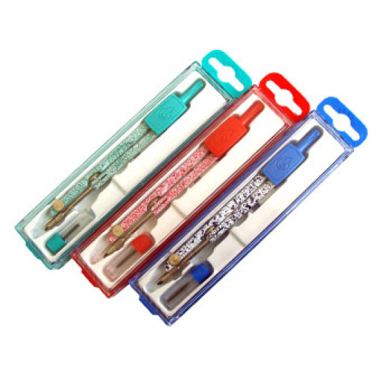 فرجار هندسي ايطالي ملون technocompass 50007C