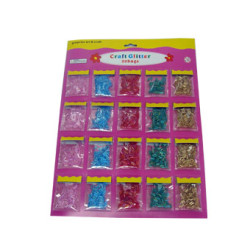 خرز بلاستيك وزن 5غم اسطواني  لون كرت 20/1رقم09-11