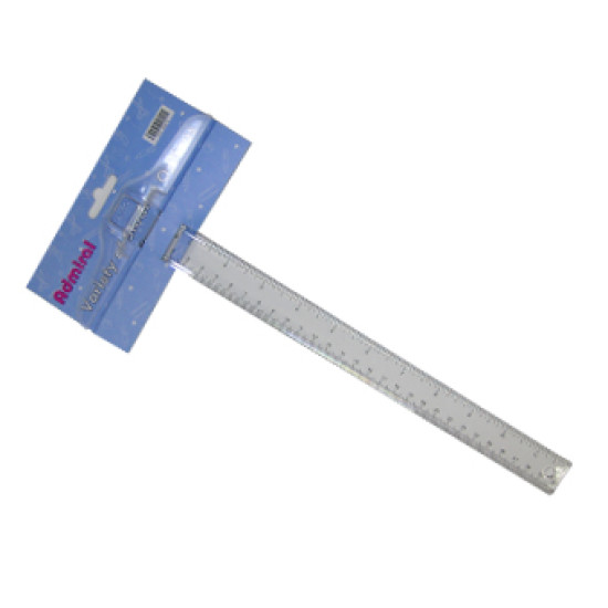 مساطر تي بلاستيك ثابت  30 سم  Admiral