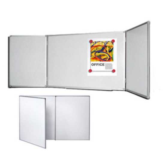 لوح أبيض مغناطيسي جيد 120*240 قابل للطي BCW-27