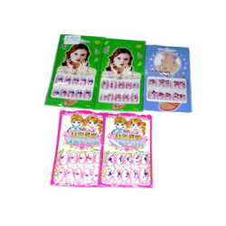 ستكرز ملون أظافر نافر مشكل AA03