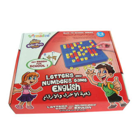 وسيلة تعليمية أحرف وأرقام انجليزي رقم HM6677-E