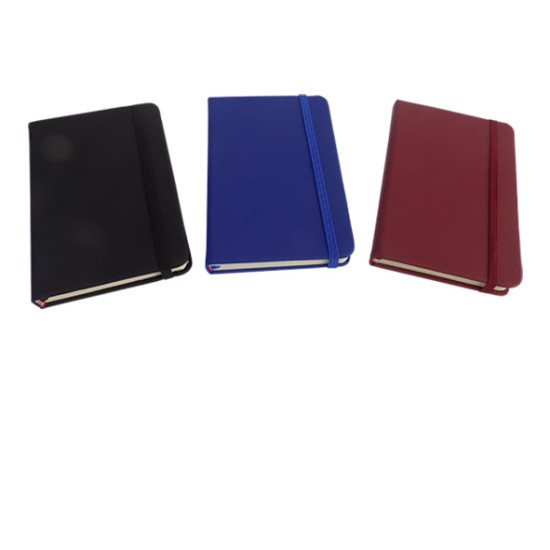 دفتر A6 تجليد فني غلاف جلد عادي 100 ورقة SX170460