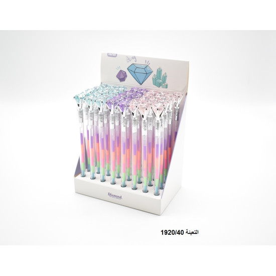 قلم حبر أزرق أشكال رقم ZF1970