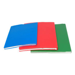 دفتر محاضرات بلاستيك 72 ورقة *