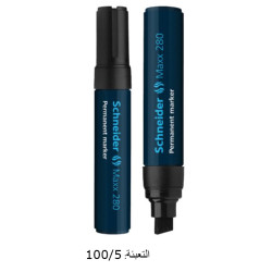 قلم فلوماستر شنايدر أسود عريض B-280