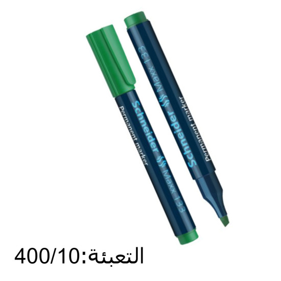 قلم فلوماستر شنايدر أخضر عريض  133