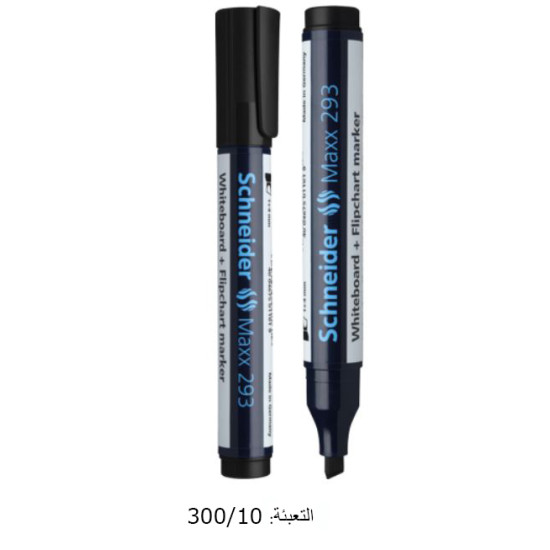 قلم فلوماستر لوح شنايدر أسود M -293