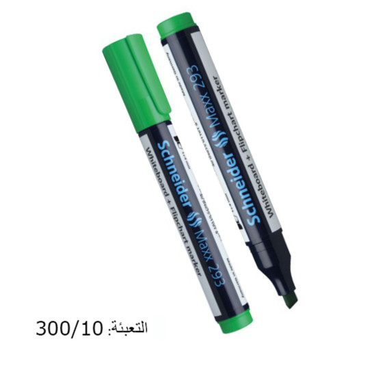 قلم فلوماستر لوح شنايدر أخضر M - 293