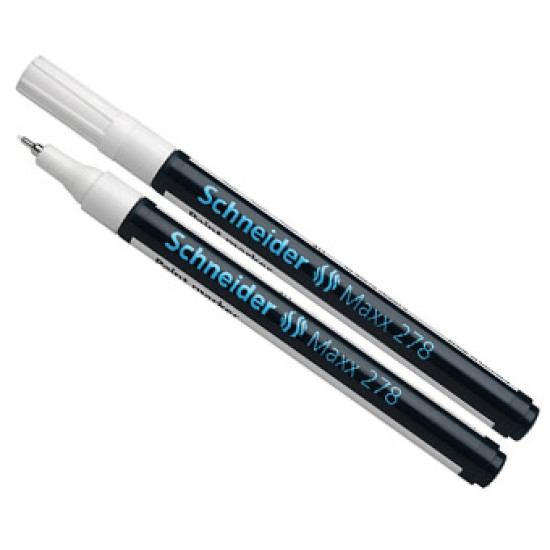 قلم بوية شنايدر أبيض XF رقم 278