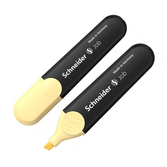 قلم شنايدر فسفوري PASTEL فانيلا  JOB رقم 1525