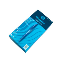 قلم حبر جاف كبسة شنايدر أزرق Suprimo 135603