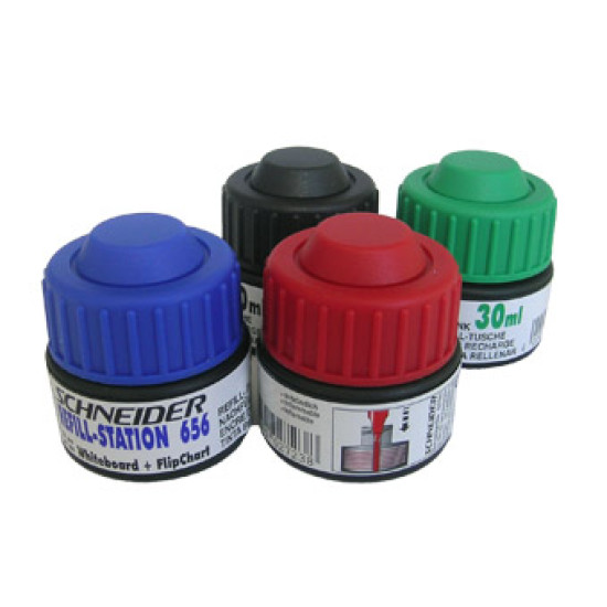 علبة حبر قلم لوح أسود شنايدر رقم 656 ML30-