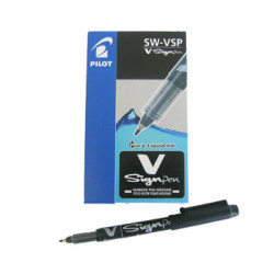 أقلام بايلوت سائل أسود PILOT V-SIGN PEN