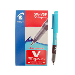 أقلام بايلوت سائل أزرق فاتح  PILOT V-SIGN PEN