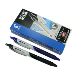 أقلام سائل كبسة أزرق PILOT  V BALL RT 0.5