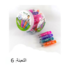 ستاند تبكس شريط  36/1 (درم) علبة شفافة  رقم  OVAL QRM-506/J