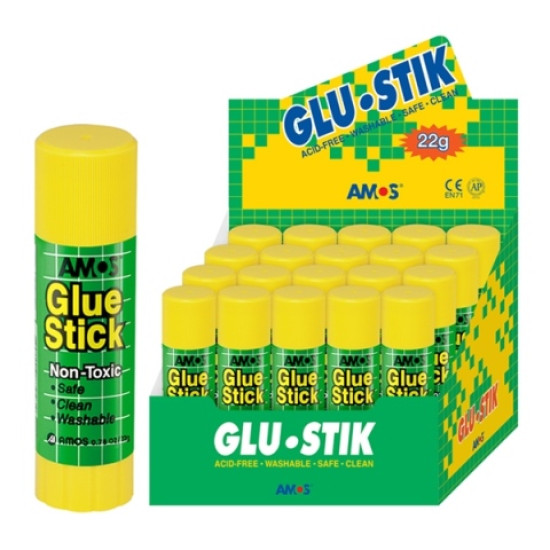 صمغ ستك 22 غم AMOS