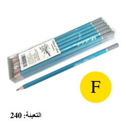 دزينة أقلام رصاص فحم Admiral Artist F